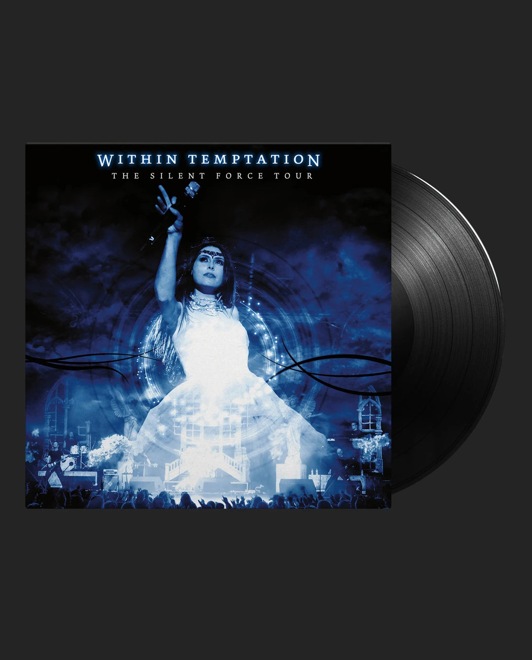 T-shirt Within Temptation Silent Force - Noir, Manches Courtes, Licence Officielle Rock Off - 8